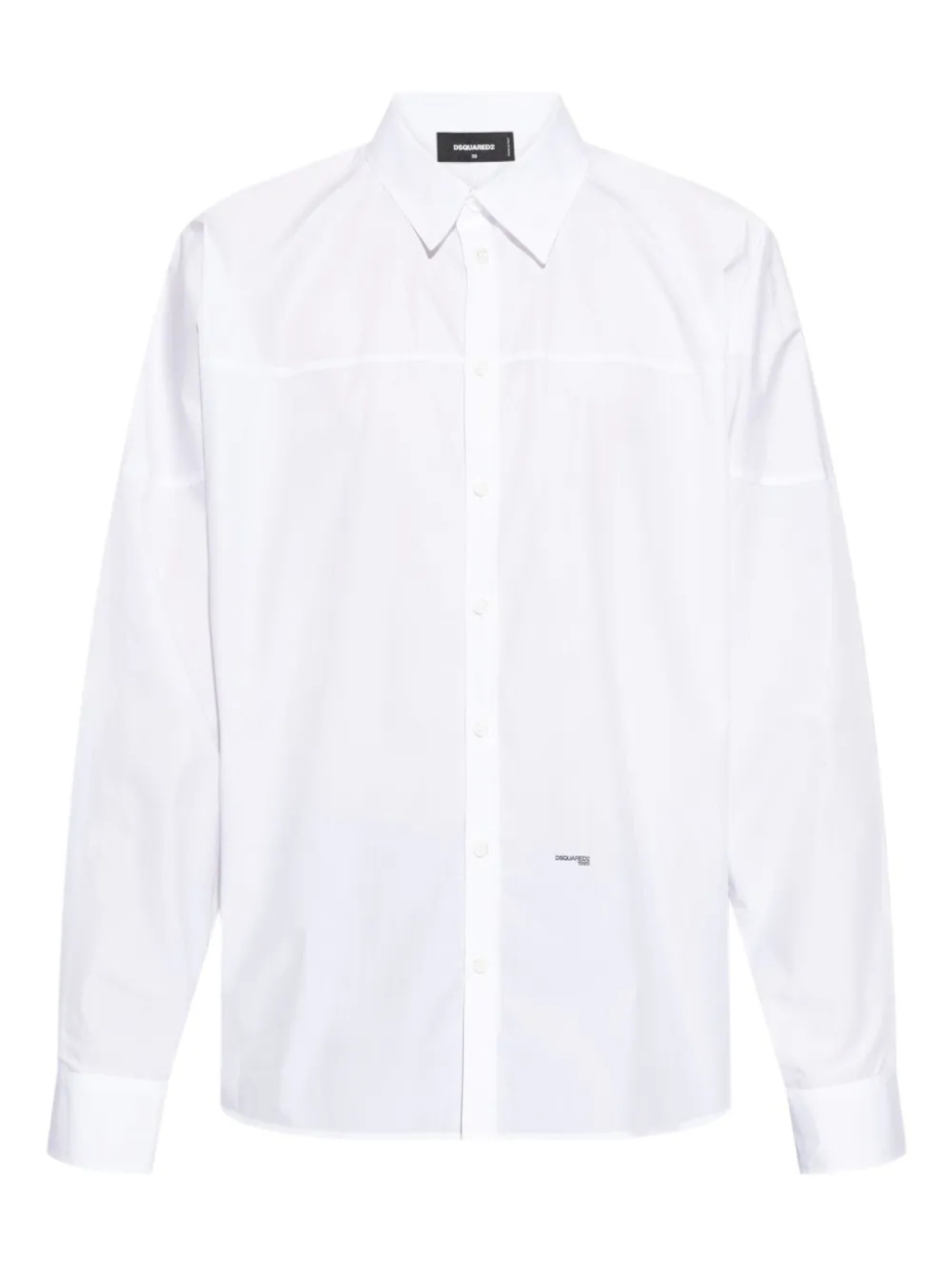 DSQUARED2 рубашка со вставками, белый
DSQUARED2 рубашка со вставками, белый