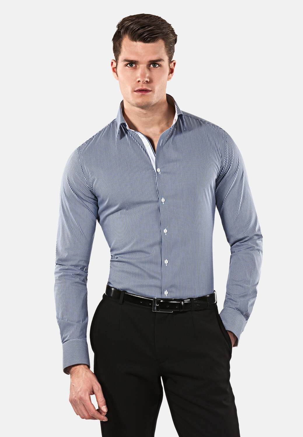 Рубашка Vincenzo Boretti super tailliert, темно синий
Рубашка Vincenzo Boretti super tailliert, темно синий