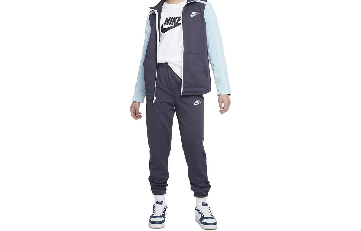 Детская повседневная спортивная одежда, воротник-стойка, умеренный Nike, set (синий)
Детская повседневная спортивная одежда, воротник-стойка, умеренный Nike, set (синий)