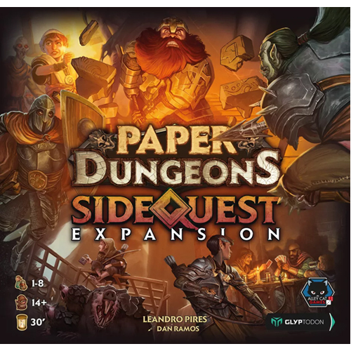 Настольная игра Paper Dungeons Board Game: Sidequest Expansion
Настольная игра Paper Dungeons Board Game: Sidequest Expansion