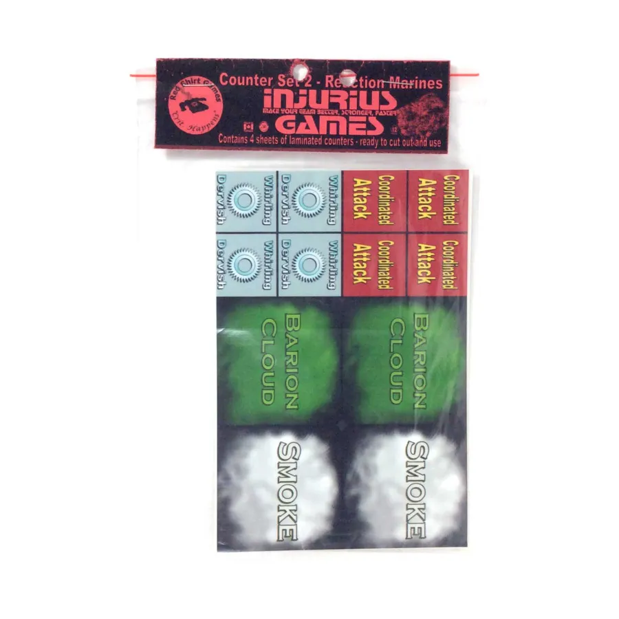 Контр-набор № 2 — Реактивные морские пехотинцы, Injurius Games
Контр-набор № 2 — Реактивные морские пехотинцы, Injurius Games