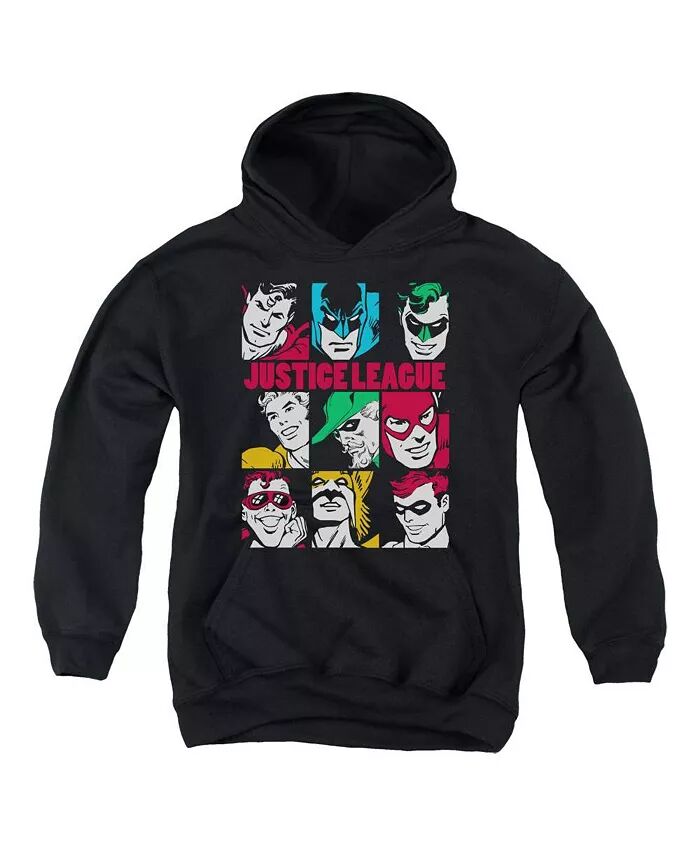 Толстовка с капюшоном Nine Blocks Of Justice для мальчиков и подростков DC Comics, черный
Толстовка с капюшоном Nine Blocks Of Justice для мальчиков и подростков DC Comics, черный