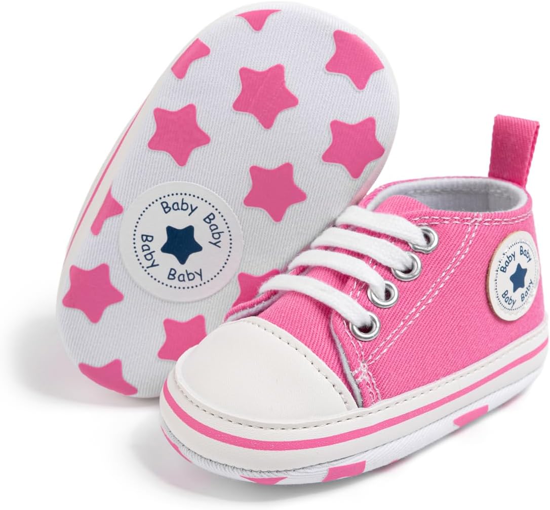 Детские кеды KIDSUN унисекс для мальчиков и девочек, с мягкой подошвой, на шнуровке, для новорожденных, обувь для первых шагов, для малышей, комнатная обувь, розовый
Детские кеды KIDSUN унисекс для мальчиков и девочек, с мягкой подошвой, на шнуровке, для новорожденных, обувь для первых шагов, для малышей, комнатная обувь, розовый