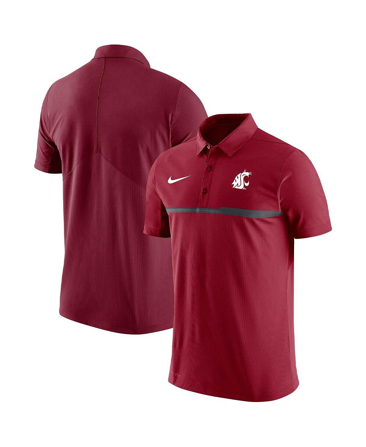Мужская малиновая рубашка-поло Washington State Cougars 2023 Coaches Performance Nike
Мужская малиновая рубашка-поло Washington State Cougars 2023 Coaches Performance Nike