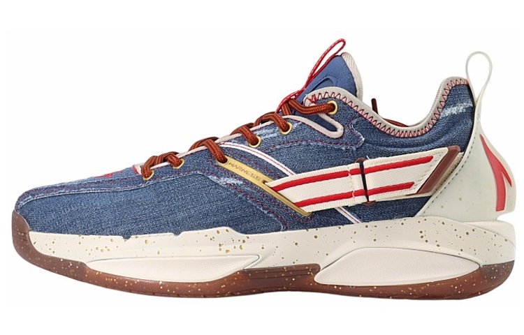 ANTA Кроссовки баскетбольные GH3 мужские низкие джинсовые синие белые красные
ANTA Кроссовки баскетбольные GH3 мужские низкие джинсовые синие белые красные