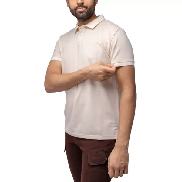 Мужская короткая поло для гольфа с вставками из пике Xray, цвет sand
Мужская короткая поло для гольфа с вставками из пике Xray, цвет sand