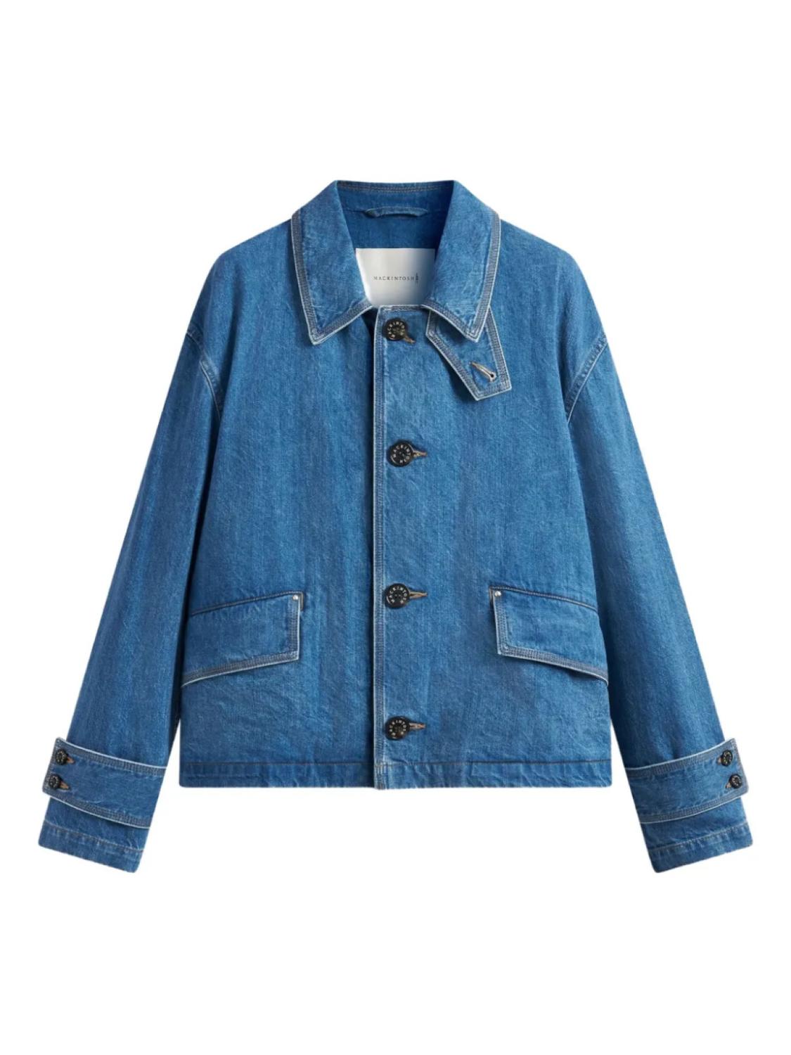 Джинсовая куртка Humbie на пуговицах Mackintosh, синий
Джинсовая куртка Humbie на пуговицах Mackintosh, синий