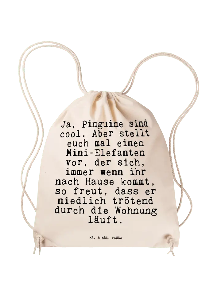 Спортивная сумка Mr. & Mrs. Panda, кремовый
Спортивная сумка Mr. & Mrs. Panda, кремовый