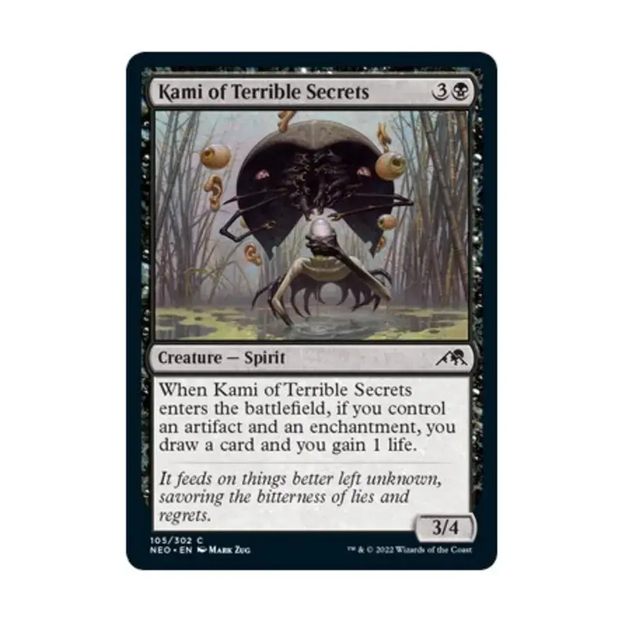 CCG Ками из ужасных тайн (C), MTG - Kamigawa : Neon Dynasty
CCG Ками из ужасных тайн (C), MTG - Kamigawa : Neon Dynasty