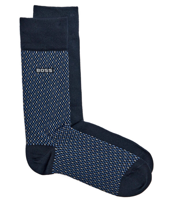 Носки Boss с узором 2 шт, синий
Носки Boss с узором 2 шт, синий