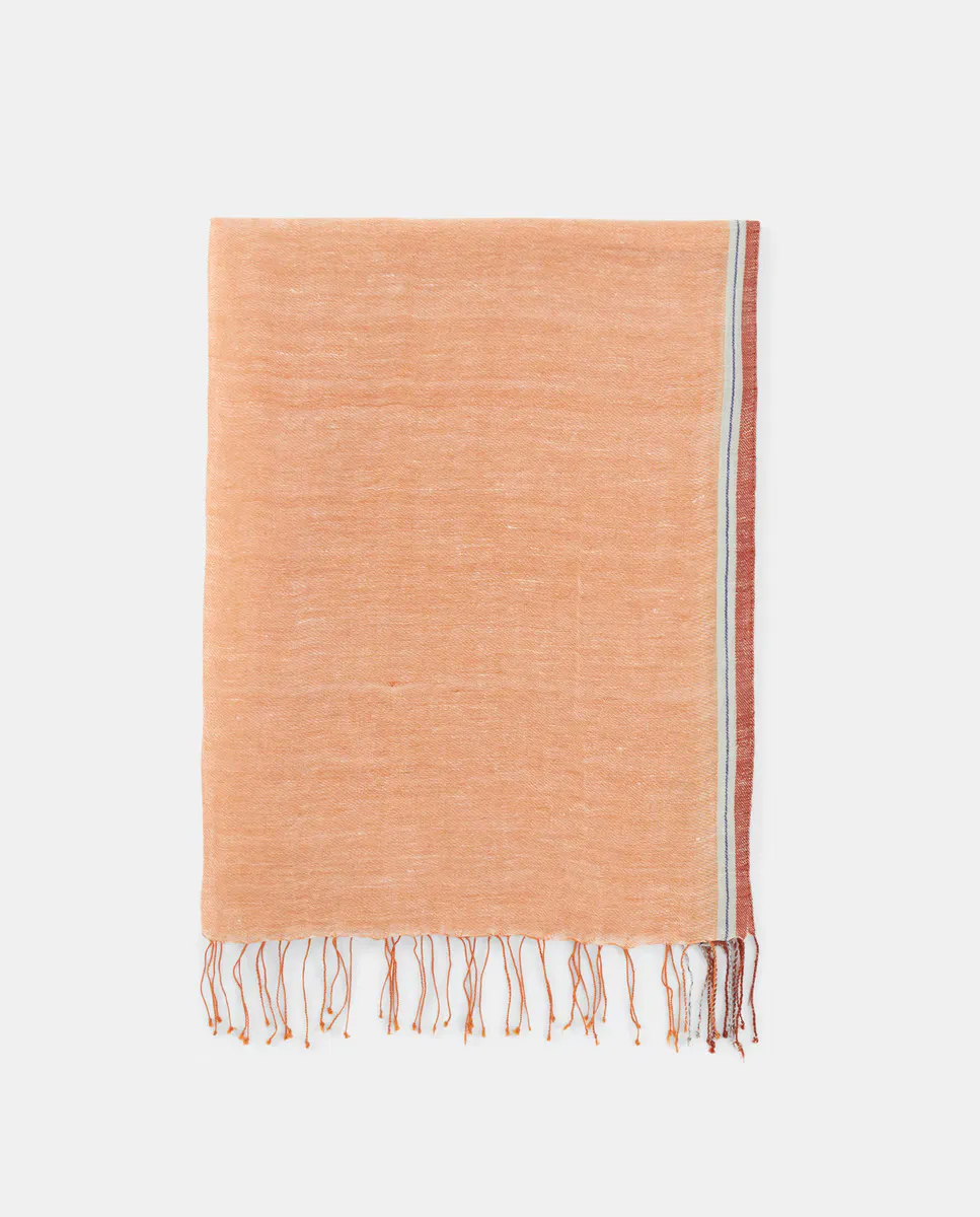 Льняной и хлопковый шарф Épice, оранжевый
Льняной и хлопковый шарф Épice, оранжевый