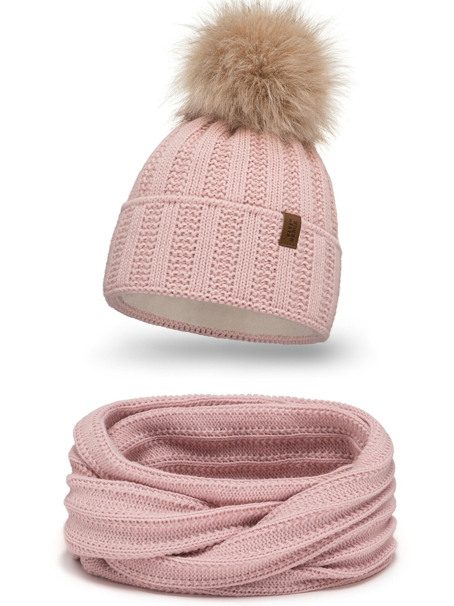 Шапка Vivisence 7019 Set, светло-розовый
Шапка Vivisence 7019 Set, светло-розовый