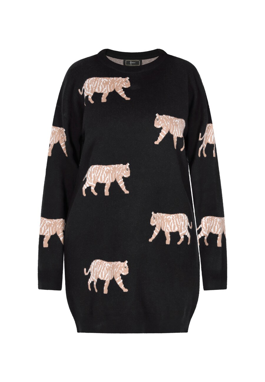 Вязаное платье faina, черный
Вязаное платье faina, черный