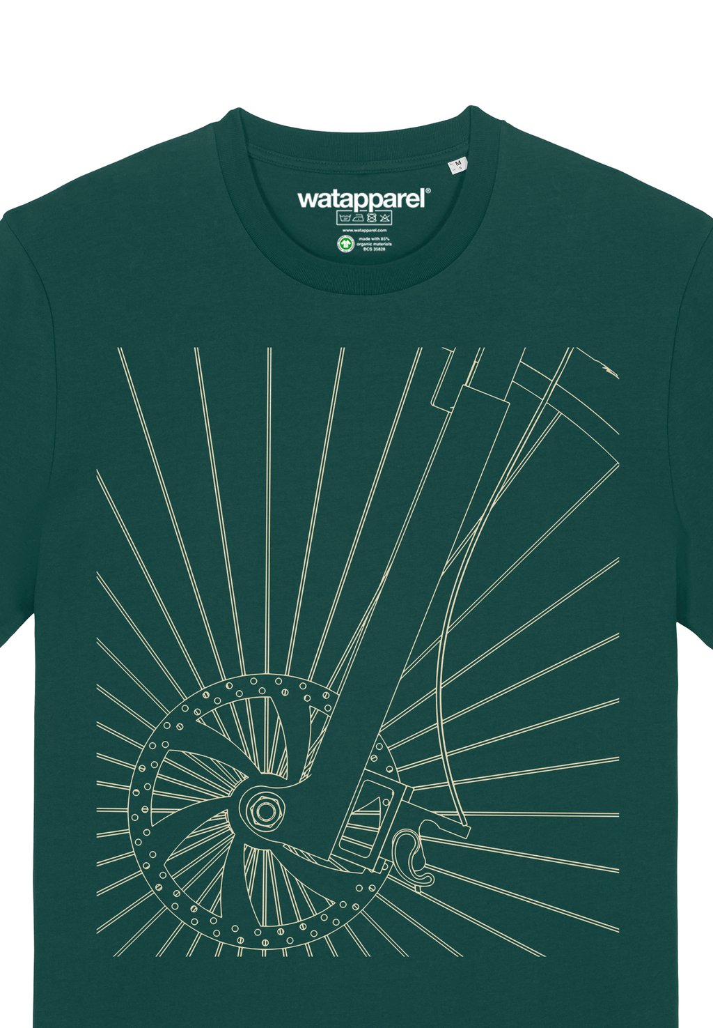 Футболка с принтом FAHRRADSPEICHEN watapparel, темно-зеленый
Футболка с принтом FAHRRADSPEICHEN watapparel, темно-зеленый