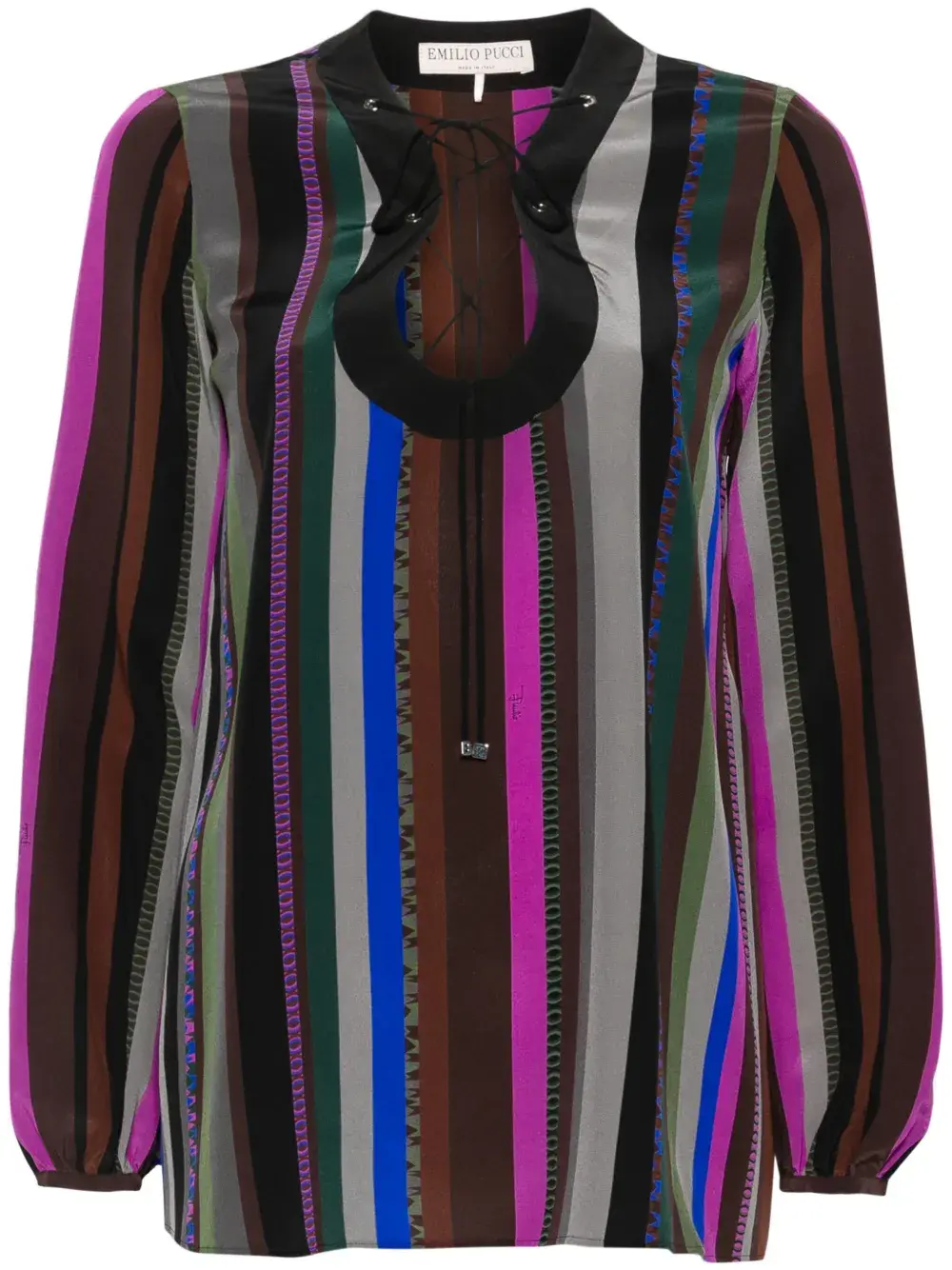 Шелковая блузка PUCCI, коричневый
Шелковая блузка PUCCI, коричневый