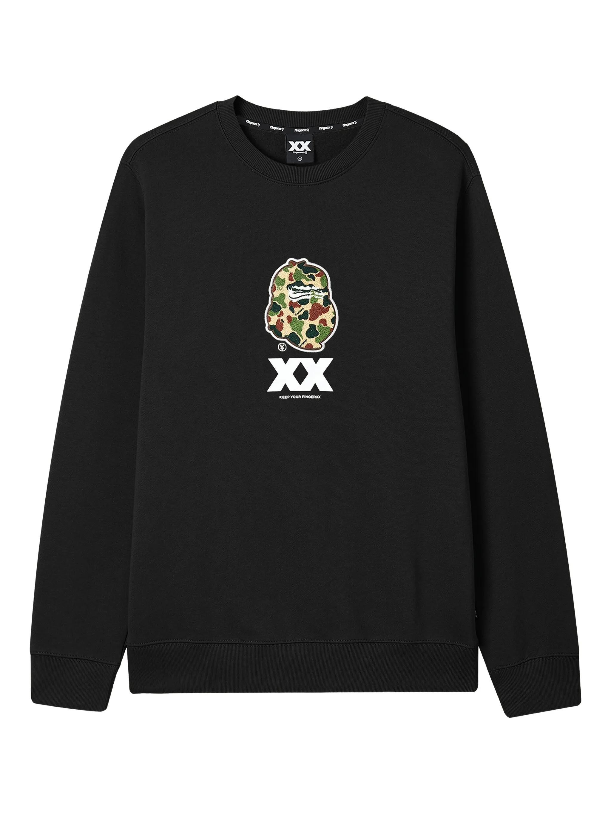 Толстовка с графичным принтом Fingercroxx, черный
Толстовка с графичным принтом Fingercroxx, черный