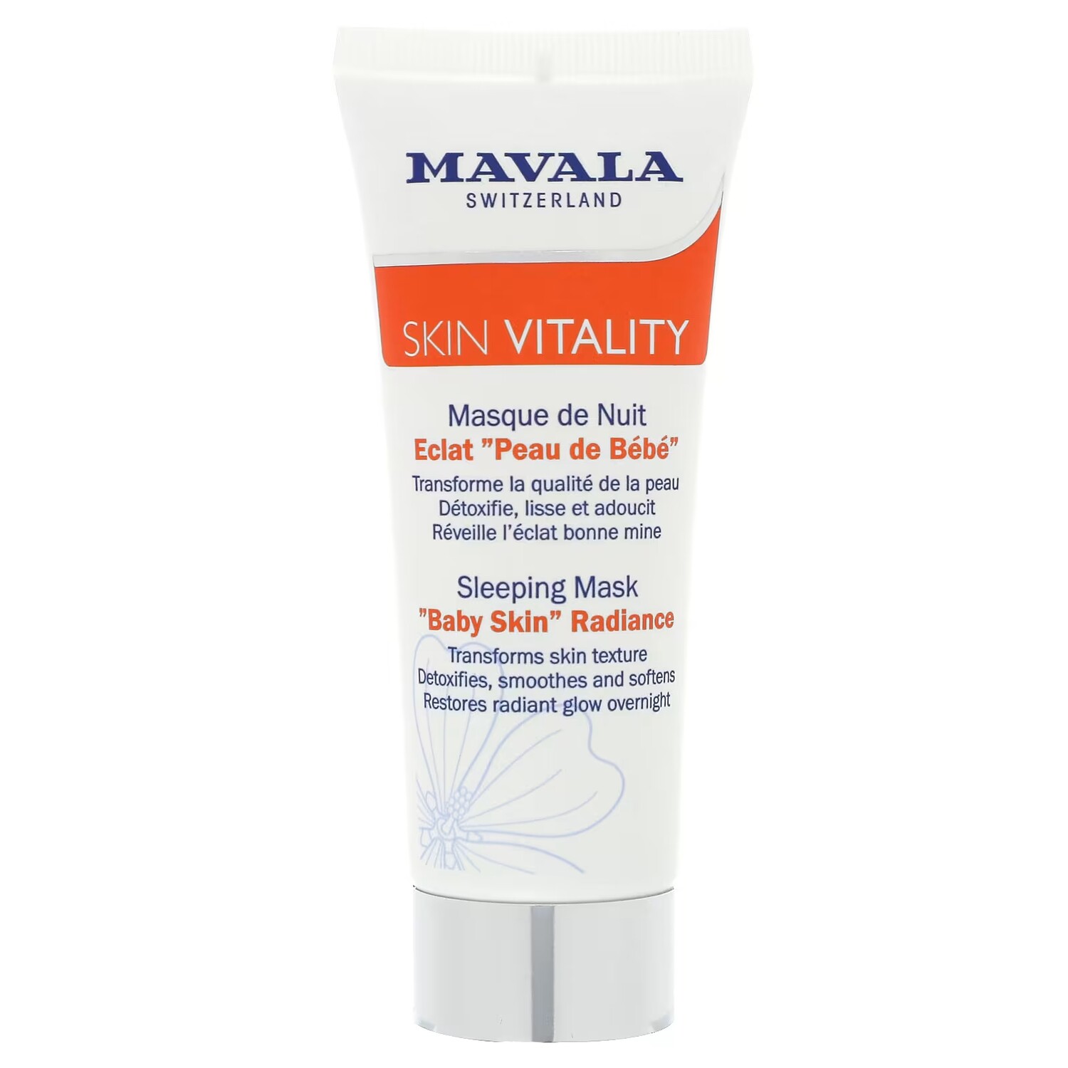 Маска для сна Mavala SkinVitality Sleeping Beauty, 65 мл
Маска для сна Mavala SkinVitality Sleeping Beauty, 65 мл
