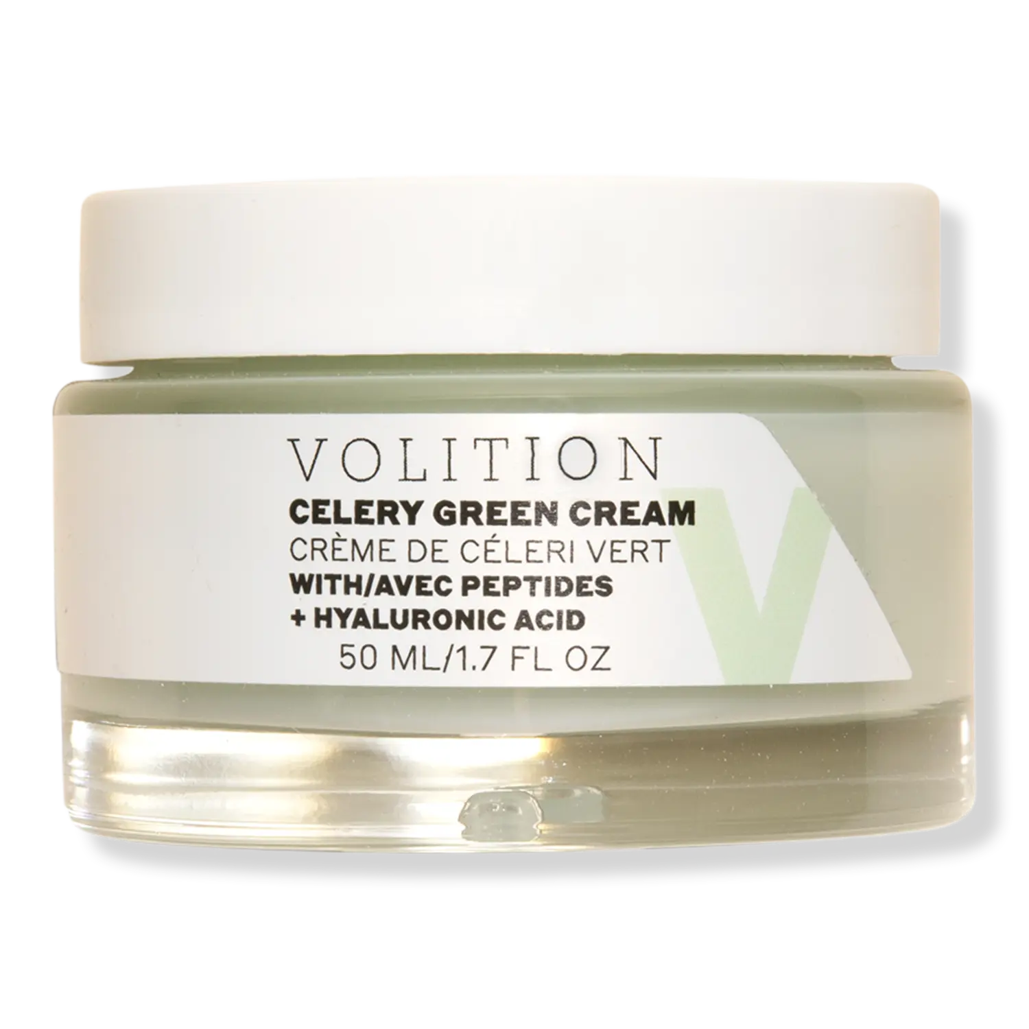 Крем с экстрактом зеленого сельдерея, гиалуроновой кислотой и пептидами. VOLITION
Крем с экстрактом зеленого сельдерея, гиалуроновой кислотой и пептидами. VOLITION