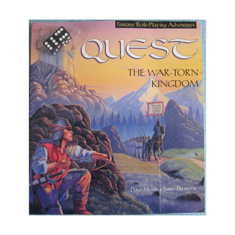Quest - The War-Torn Kingdom (Fabled Lands), Fantasy Role Playing Adventures - Pick Your Path Adventure Books, мягкая обложка
Quest - The War-Torn Kingdom (Fabled Lands), Fantasy Role Playing Adventures - Pick Your Path Adventure Books, мягкая обложка