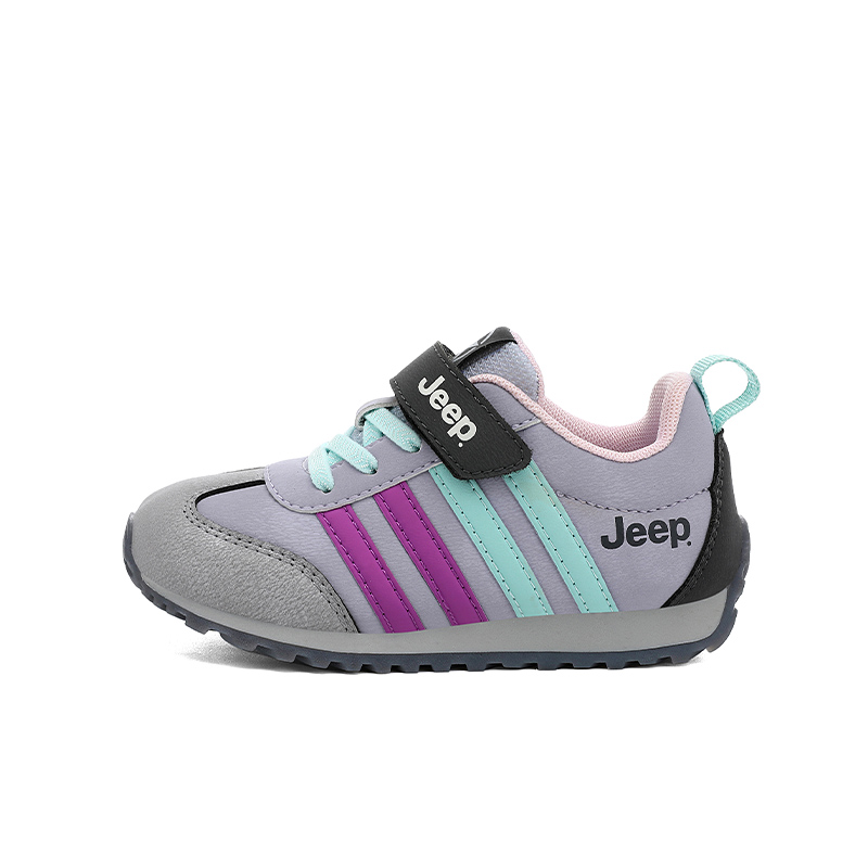 Кроссовки детские низкие Running Collection из искусственной кожи и текстиля с противоскользящей амортизацией Jeep, mystic фиолетовый серый
Кроссовки детские низкие Running Collection из искусственной кожи и текстиля с противоскользящей амортизацией Jeep, mystic фиолетовый серый