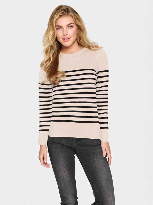 Джемпер в полоску от mila Saint Tropez, цвет Cream/Grey
Джемпер в полоску от mila Saint Tropez, цвет Cream/Grey