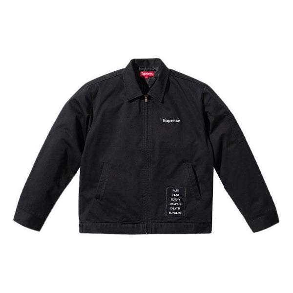 Куртка x the crow work jacket 'black white' Supreme, черный
Куртка x the crow work jacket 'black white' Supreme, черный
