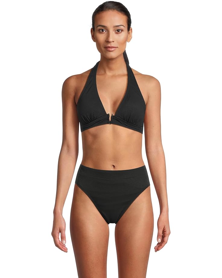 Пляжный топ Tommy Bahama Island Cays Halter Top, черный
Пляжный топ Tommy Bahama Island Cays Halter Top, черный