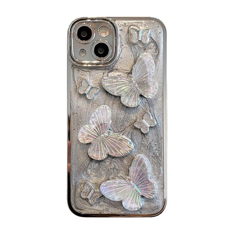 Чехол для телефона SSCP Shang Shang Cheng Pin Sscp, Three-dimensional glue butterflyCold gray electroplating silic
Чехол для телефона SSCP Shang Shang Cheng Pin Sscp, Three-dimensional glue butterflyCold gray electroplating silic