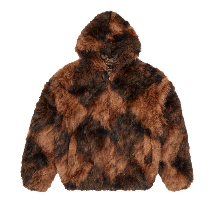 Куртка Corteiz Diamond Hooded Fur Jacket, Brown
Куртка Corteiz Diamond Hooded Fur Jacket, Brown