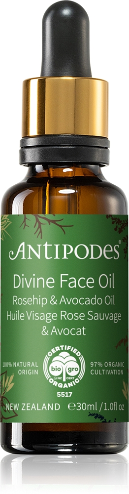 Божественное масло для лица с маслом шиповника и маслом авокадо, защитная сыворотка против первых признаков старения кожи Antipodes, 30 мл
Божественное масло для лица с маслом шиповника и маслом авокадо, защитная сыворотка против первых признаков старения кожи Antipodes, 30 мл