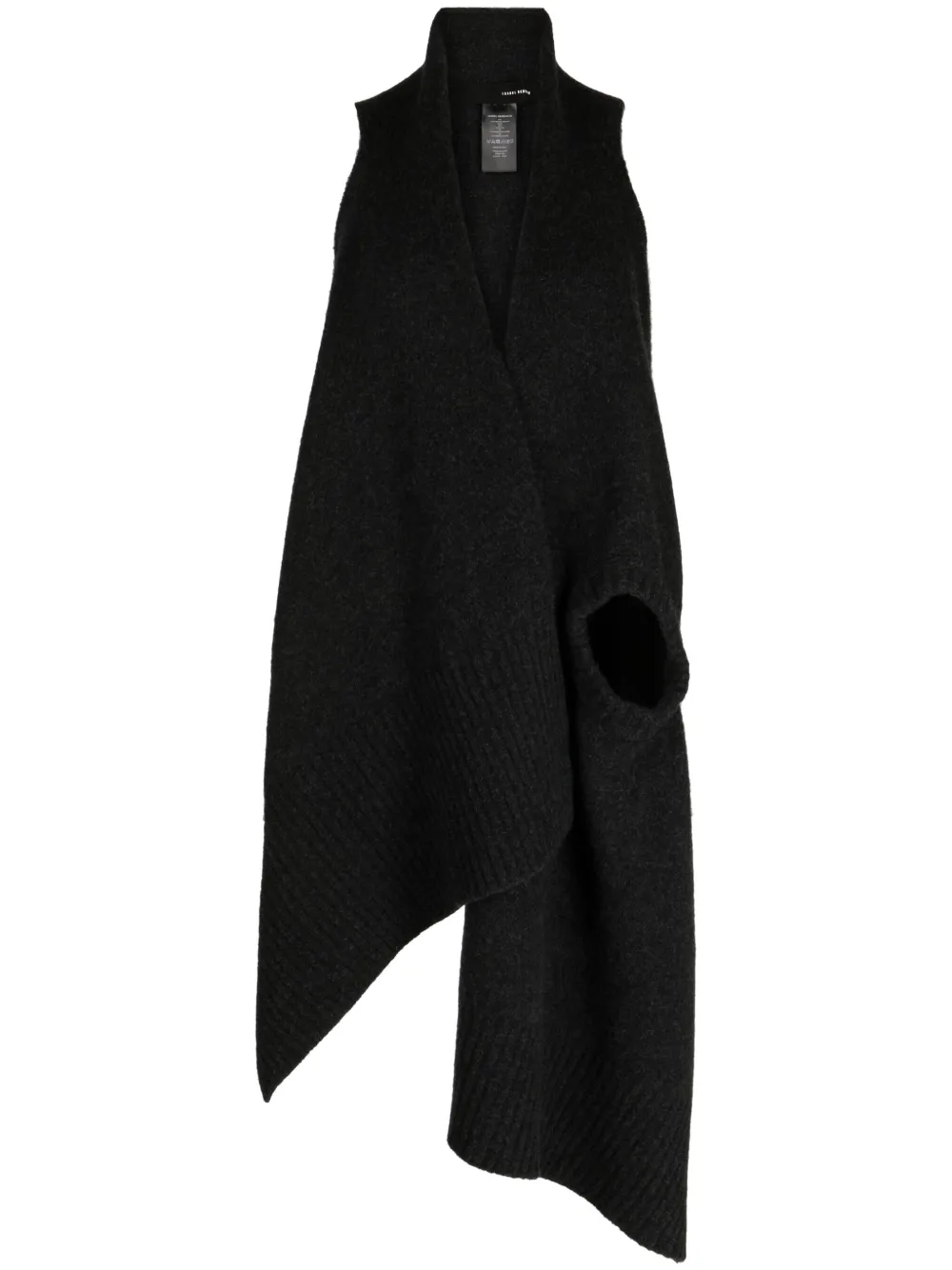 Трикотажный топ асимметричного кроя Isabel Benenato, серый
Трикотажный топ асимметричного кроя Isabel Benenato, серый