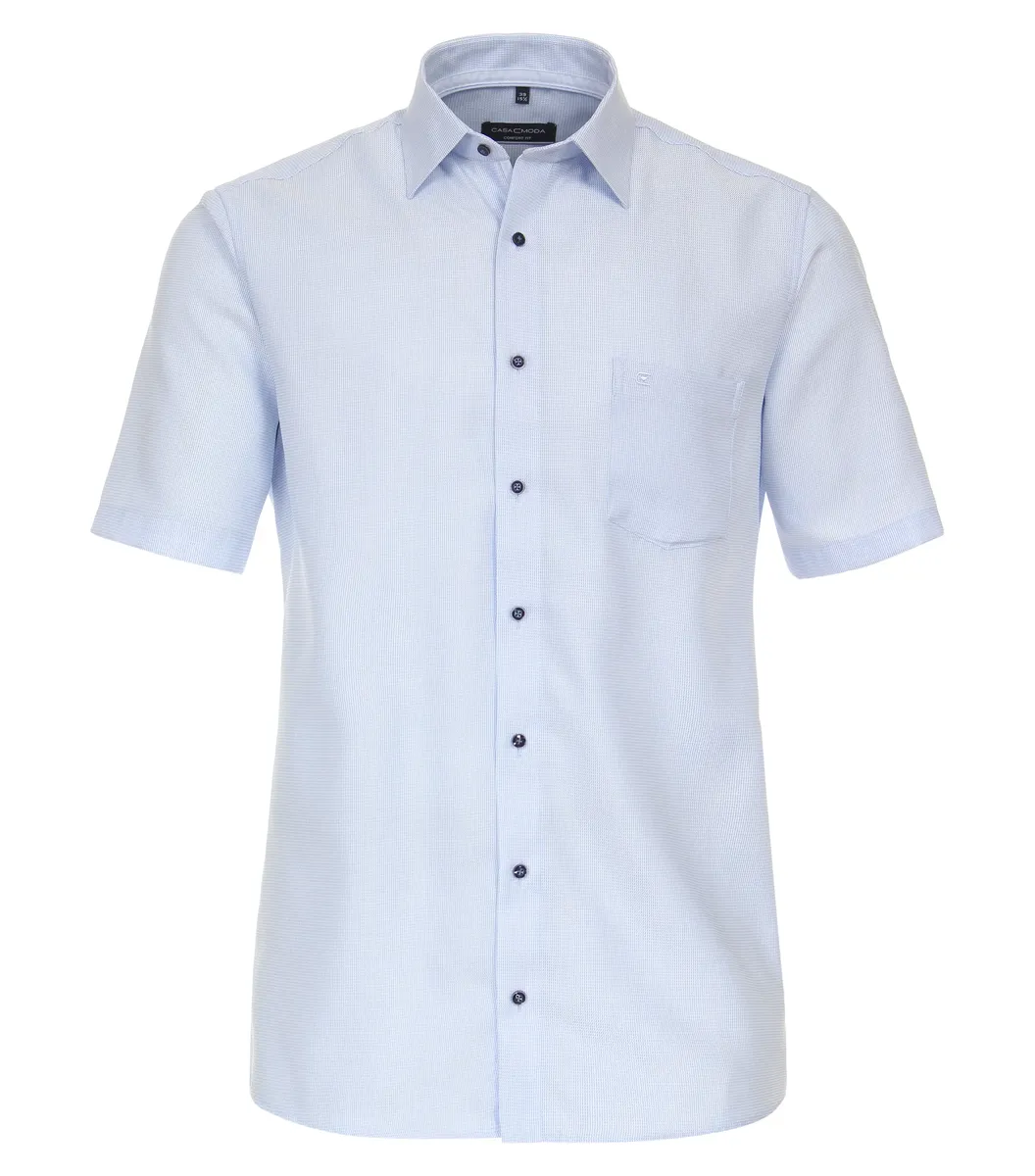 Деловая рубашка CASAMODA "Деловая рубашка CASAMODA с коротким рукавом однотонная", голубой
Деловая рубашка CASAMODA "Деловая рубашка CASAMODA с коротким рукавом однотонная", голубой
