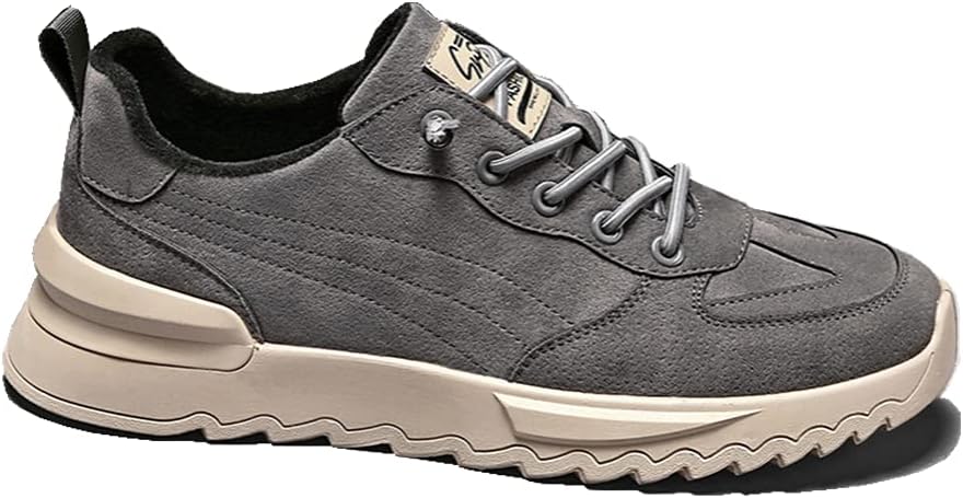 Мужские низкие кроссовки осенне-зимние с плюшем, повседневные Materuieyes, серый
Мужские низкие кроссовки осенне-зимние с плюшем, повседневные Materuieyes, серый