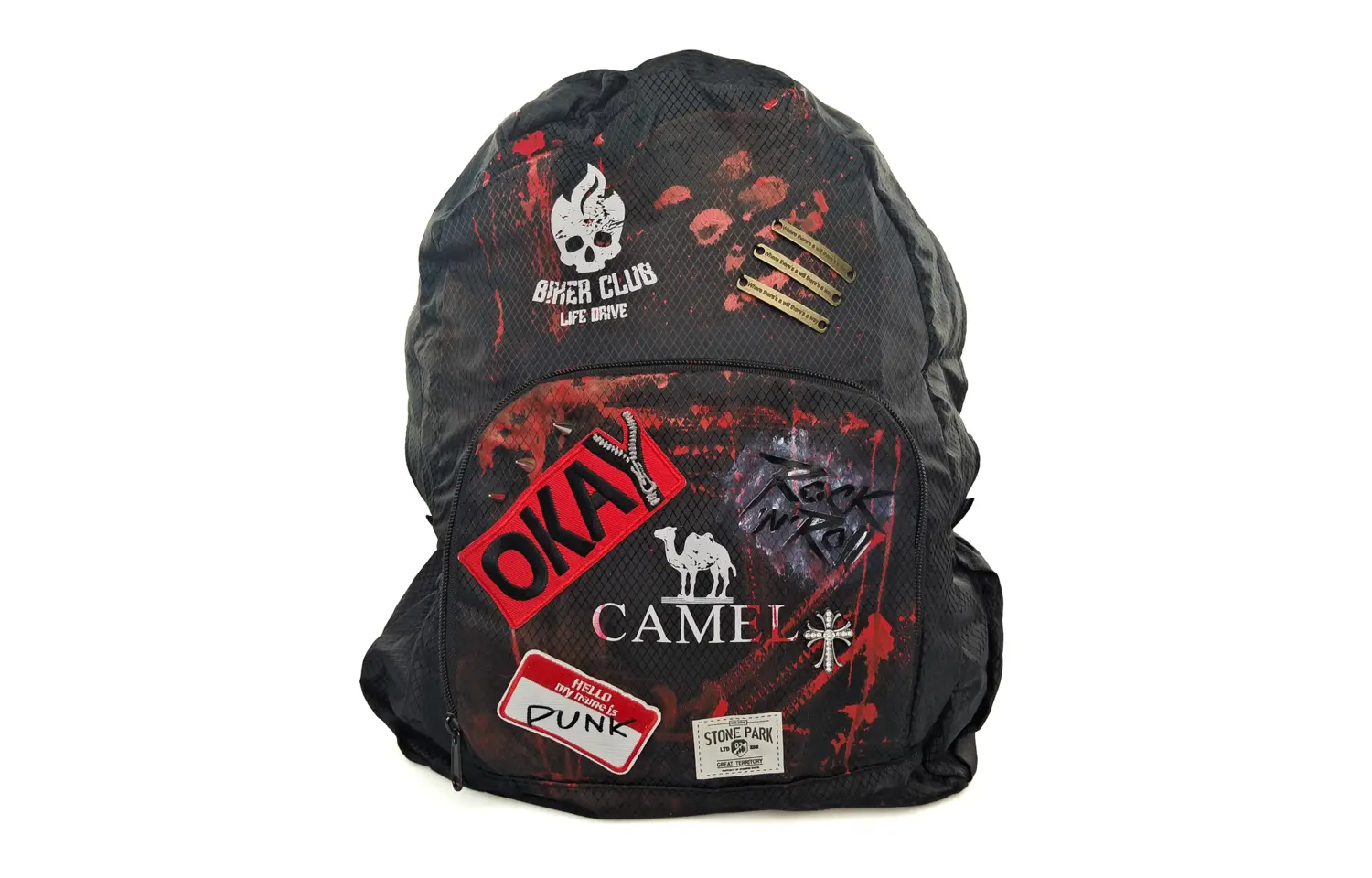 CAMEL 21L рюкзак Outdoor из полиэстера, черный с красным, унисекс
CAMEL 21L рюкзак Outdoor из полиэстера, черный с красным, унисекс