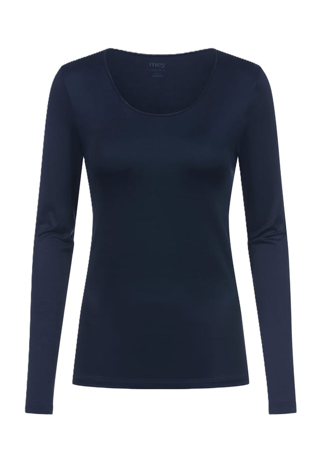 Рубашка Emotion с длинными рукавами и U-образным вырезом из микрофибры Mey, синий
Рубашка Emotion с длинными рукавами и U-образным вырезом из микрофибры Mey, синий