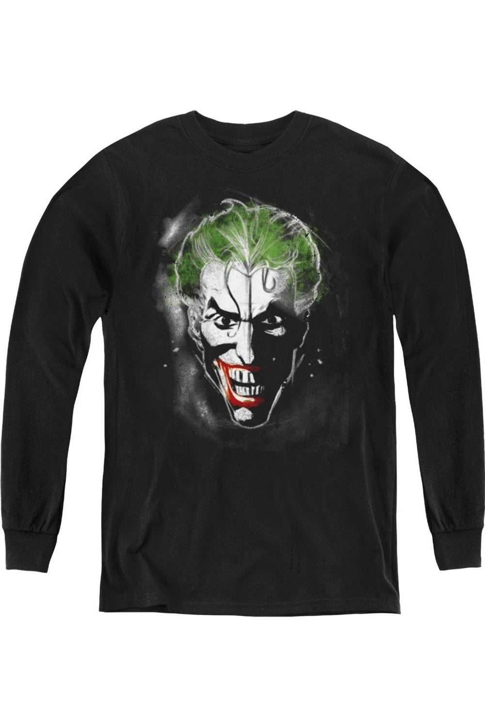 Батмен: Лик Безумия молодежный худи с длинным рукавом Gildan, черный
Батмен: Лик Безумия молодежный худи с длинным рукавом Gildan, черный