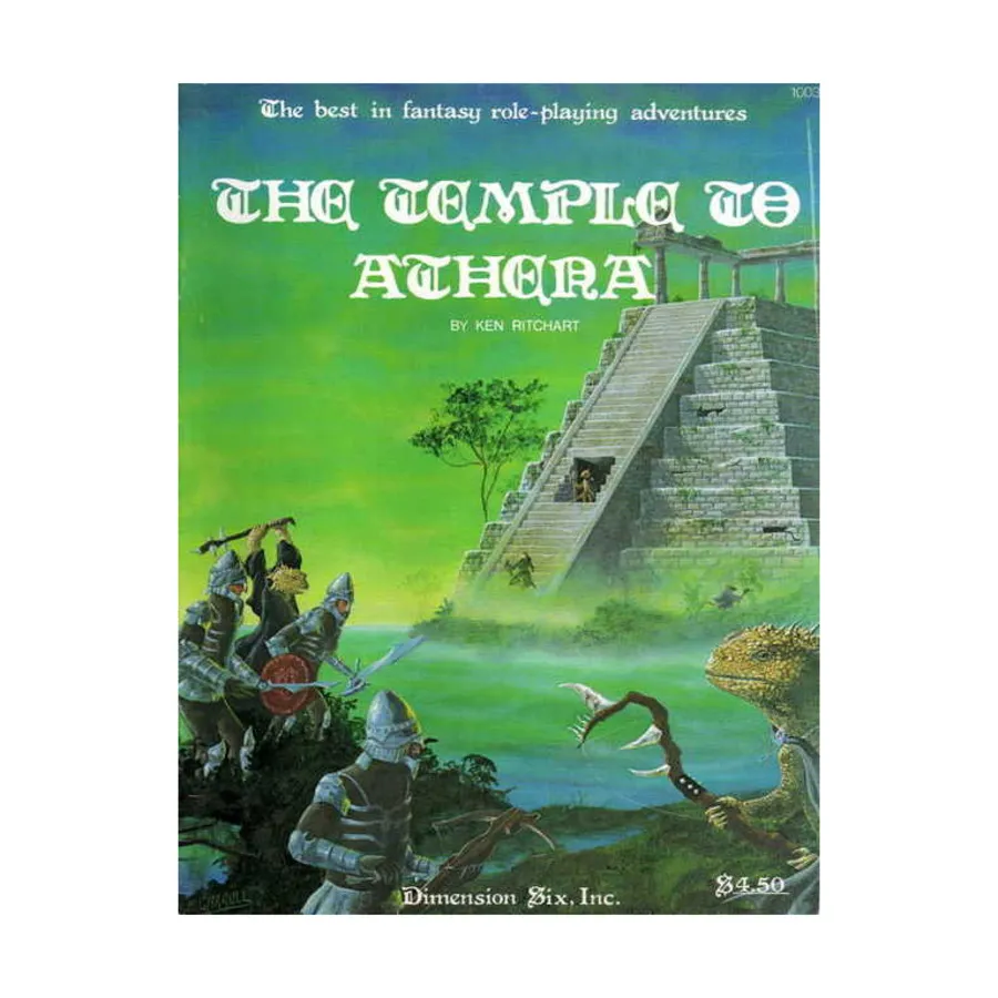 Модуль Temple to Athena, Fantasy Supplements (Dimension Six)
Модуль Temple to Athena, Fantasy Supplements (Dimension Six)