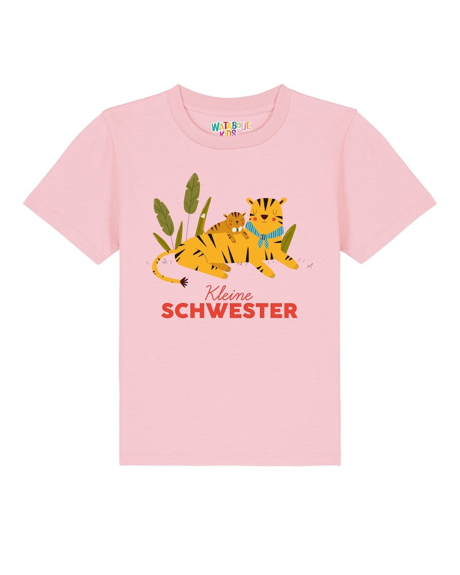 Рубашка watabout.kids Tiger Kleine Schwester, Rose
Рубашка watabout.kids Tiger Kleine Schwester, Rose