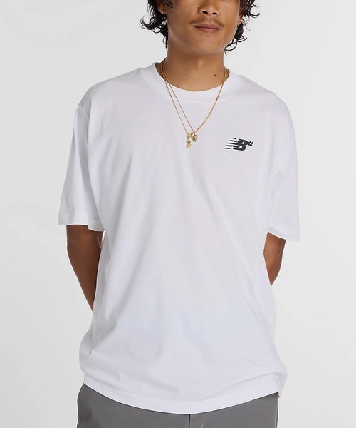 Футболка с коротким рукавом, логотип New Balance, белый
Футболка с коротким рукавом, логотип New Balance, белый