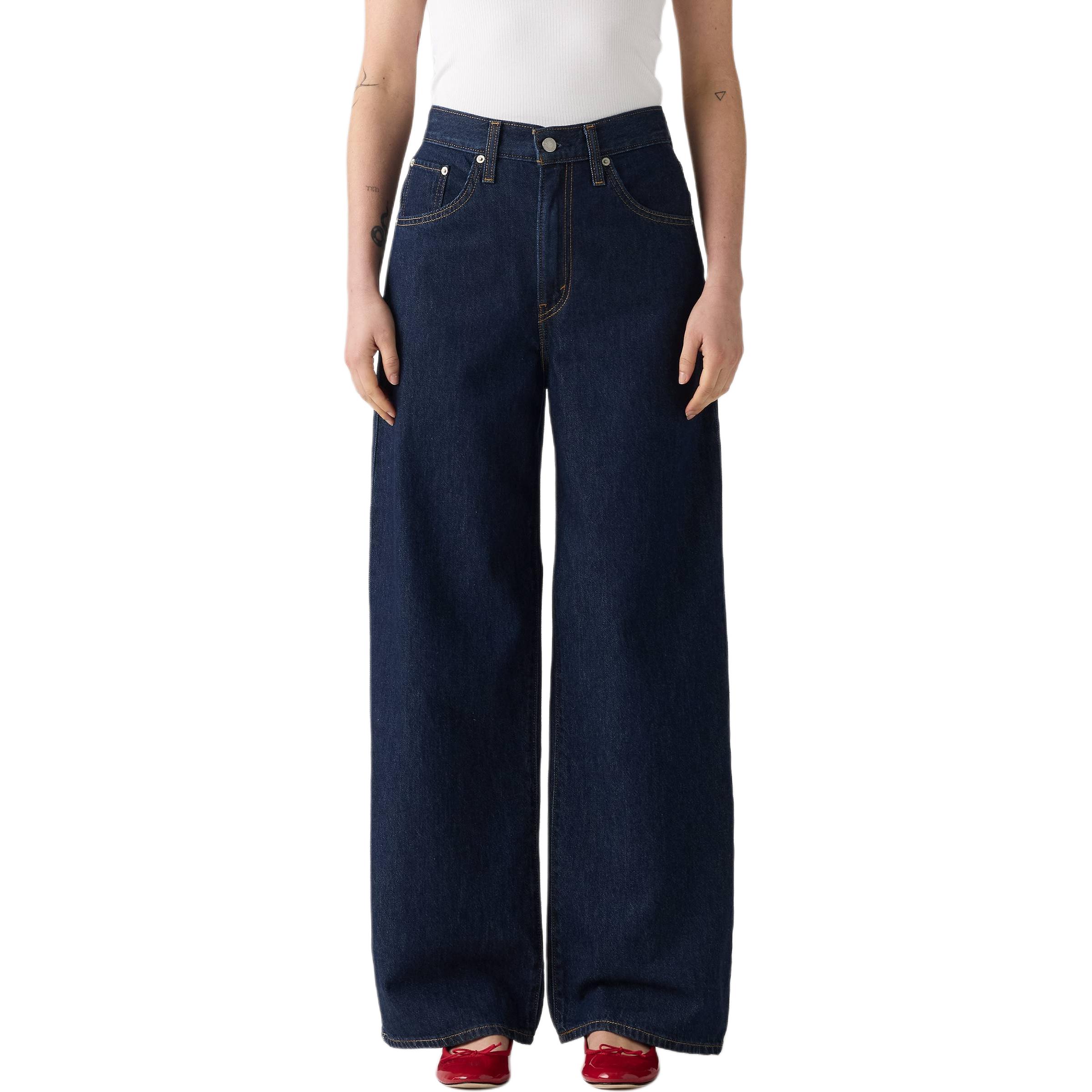 Levis Джинсы Women's Dark Blue Moderate Straight Fit
Levis Джинсы Women's Dark Blue Moderate Straight Fit