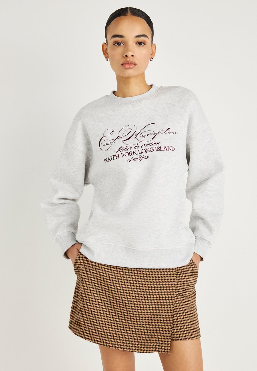 Толстовка Gina Tricot Sweatshirt, Light Grey Melange/Grey
Толстовка Gina Tricot Sweatshirt, Light Grey Melange/Grey