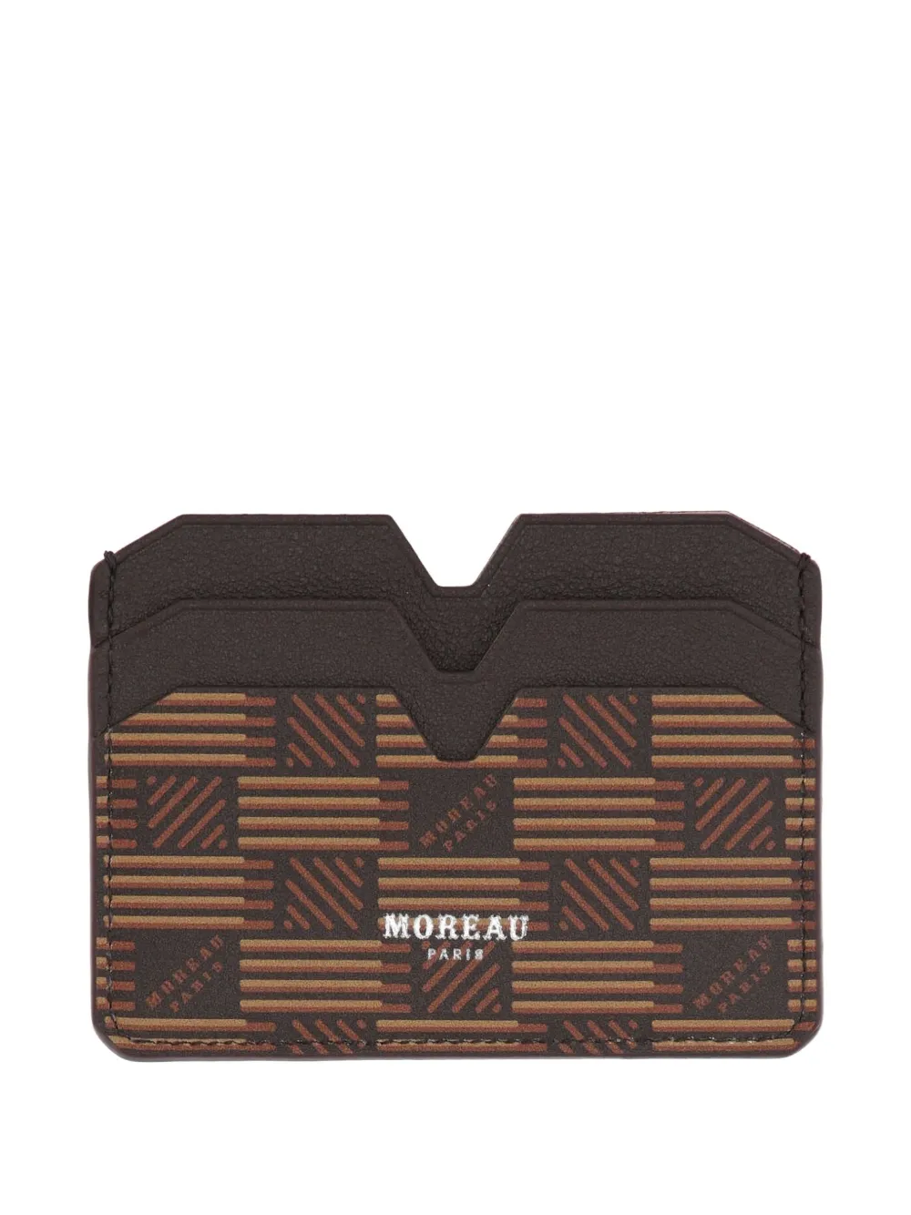Узорчатый кардхолдер Moreau, коричневый
Узорчатый кардхолдер Moreau, коричневый