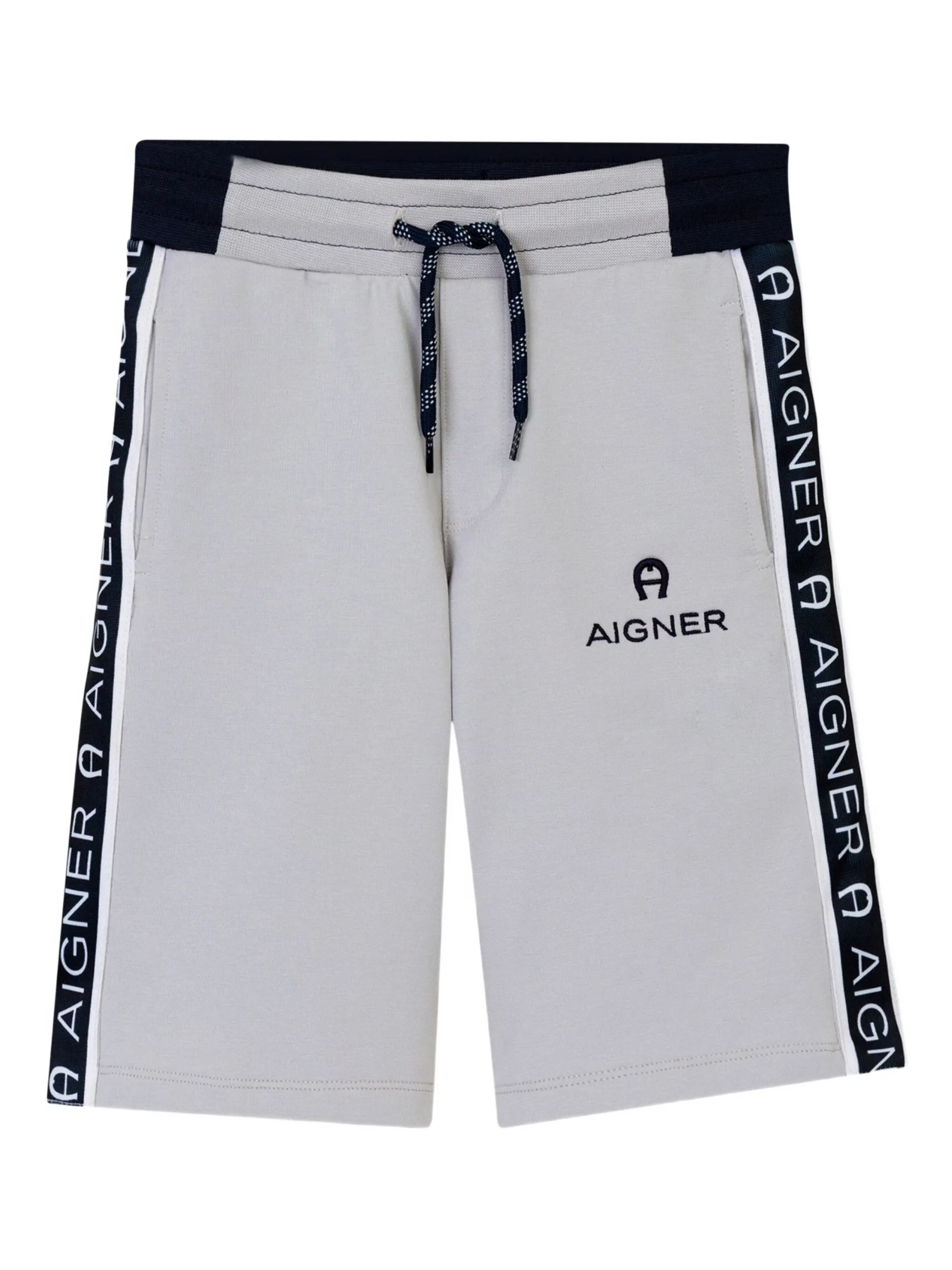 Брюки с вышитым логотипом Aigner Kids, серый
Брюки с вышитым логотипом Aigner Kids, серый