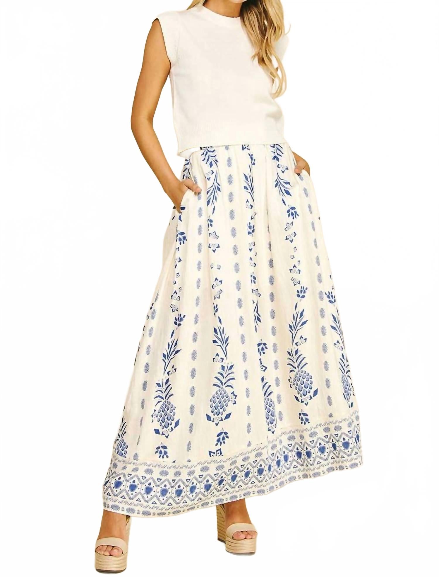 Юбка-миди Print A Line в цвете айвори PINCH, слоновая кость
Юбка-миди Print A Line в цвете айвори PINCH, слоновая кость