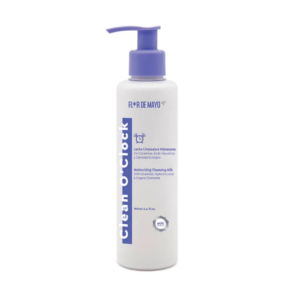 Увлажняющее молочко для снятия макияжа Clean O'clock Leche Limpiadora Flor De Mayo, 190 ml
Увлажняющее молочко для снятия макияжа Clean O'clock Leche Limpiadora Flor De Mayo, 190 ml