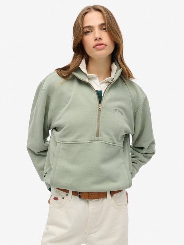 Essential Logo оверсайз худи на молнии 1/2 из чистого органического хлопка Superdry, Lily Pad Green
Essential Logo оверсайз худи на молнии 1/2 из чистого органического хлопка Superdry, Lily Pad Green