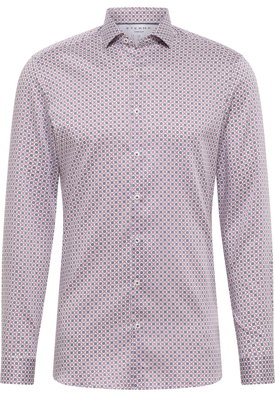 Рубашка делового кроя Super Slim Fit ETERNA, белый
Рубашка делового кроя Super Slim Fit ETERNA, белый