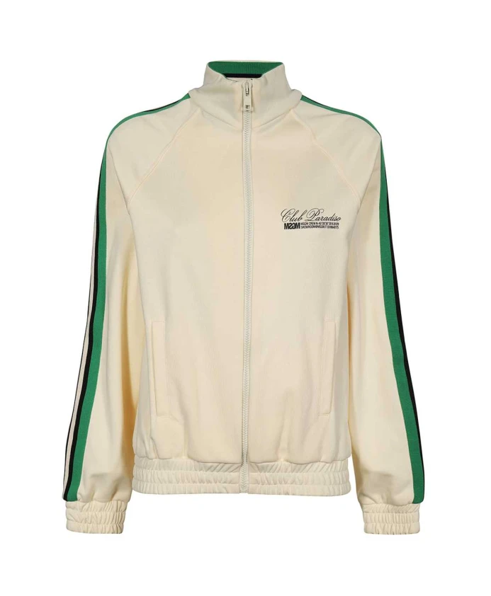 Толстовка с застежкой-молнией и эластичными манжетами Msgm, бежевый
Толстовка с застежкой-молнией и эластичными манжетами Msgm, бежевый