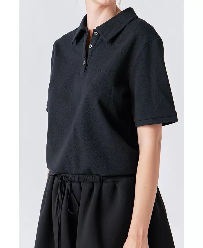 Женская рубашка-поло из пике Grey Lab, черный
Женская рубашка-поло из пике Grey Lab, черный