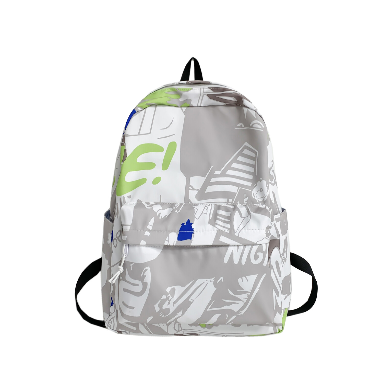 Рюкзак унисекс Barang Balang, Серое граффити + кулон в виде утки
Рюкзак унисекс Barang Balang, Серое граффити + кулон в виде утки